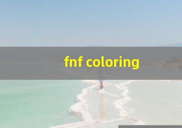 fnf coloring